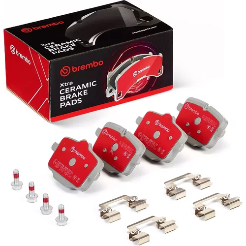 Sada brzdových platničiek kotúčovej brzdy BREMBO P06101NX