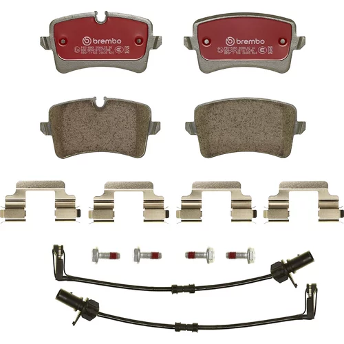 Sada brzdových platničiek kotúčovej brzdy P85119NX /BREMBO/ - obr. 2