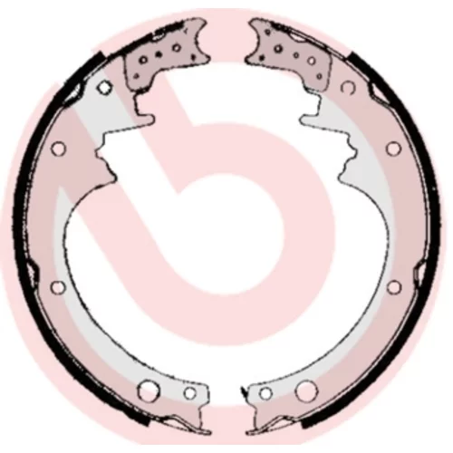 Sada brzdových čeľustí S 56 511 /BREMBO/
