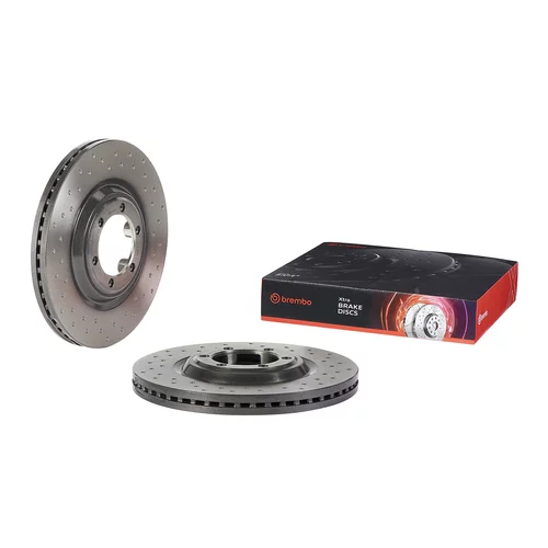Brzdový kotúč 09.C244.1X /BREMBO/ - obr. 1