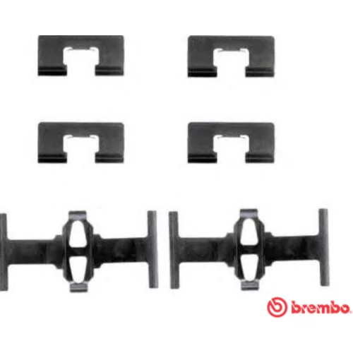 Sada príslušenstva obloženia kotúčovej brzdy BREMBO A 02 261