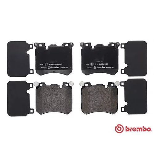 Sada brzdových platničiek kotúčovej brzdy P 06 077 /BREMBO/ - obr. 1