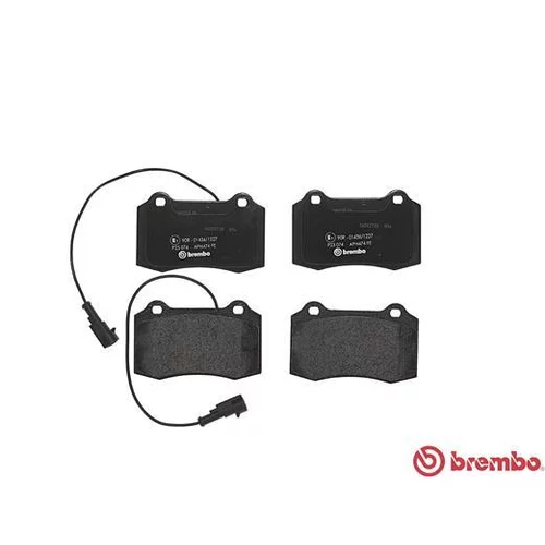 Sada brzdových platničiek kotúčovej brzdy P 23 074 /BREMBO/ - obr. 1