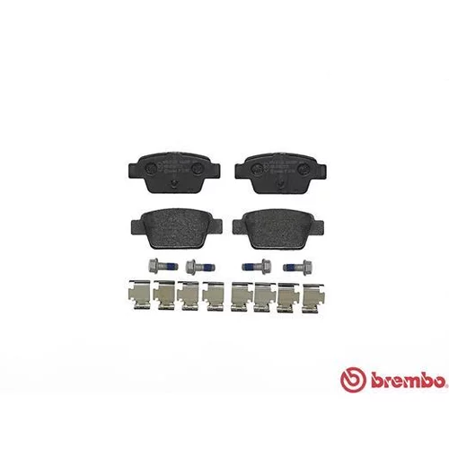 Sada brzdových platničiek kotúčovej brzdy P 23 080 /BREMBO/ - obr. 1