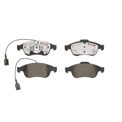 Sada brzdových platničiek kotúčovej brzdy P 23 148X /BREMBO/ - obr. 1