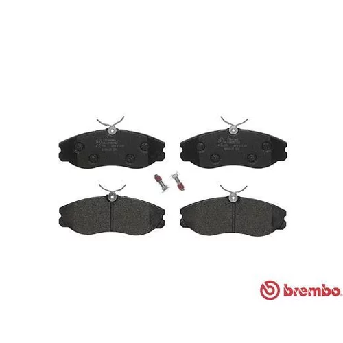 Sada brzdových platničiek kotúčovej brzdy P 24 039 /BREMBO/ - obr. 1