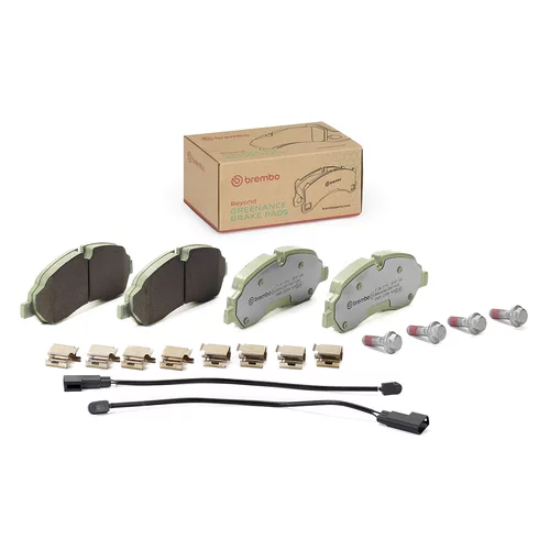 Sada brzdových platničiek kotúčovej brzdy BREMBO P 24 171G