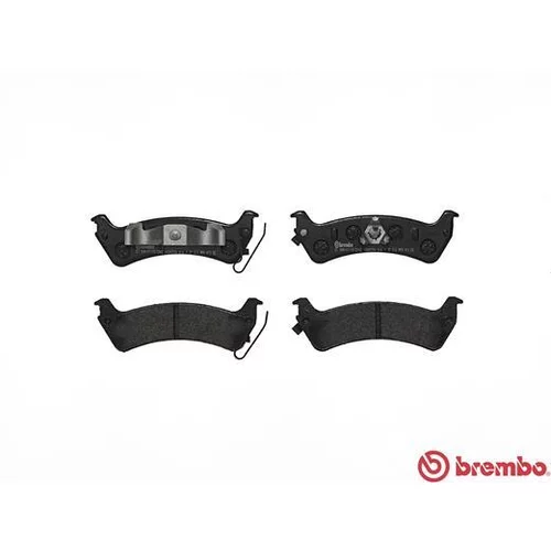 Sada brzdových platničiek kotúčovej brzdy P 37 012 /BREMBO/ - obr. 1