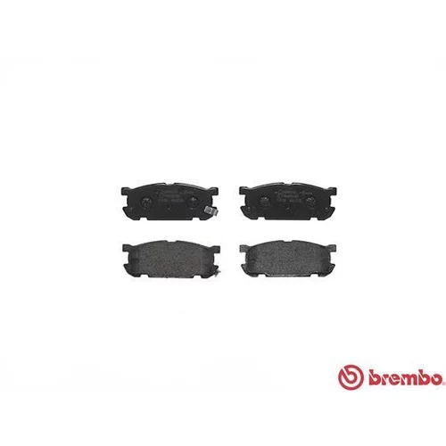 Sada brzdových platničiek kotúčovej brzdy P 49 030 /BREMBO/ - obr. 1