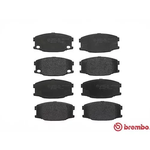 Sada brzdových platničiek kotúčovej brzdy P 54 035 /BREMBO/ - obr. 1