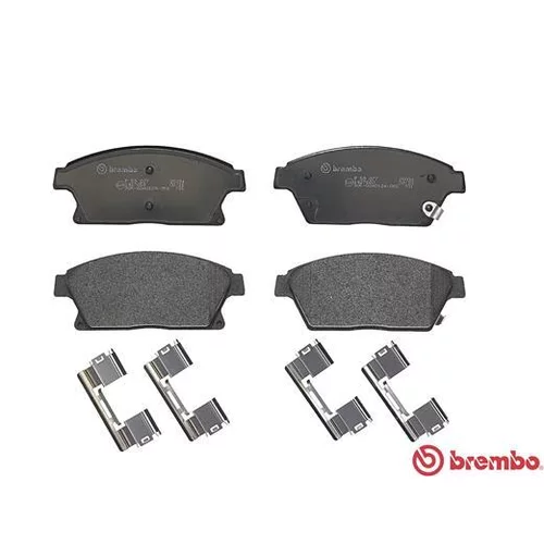 Sada brzdových platničiek kotúčovej brzdy P 59 077 /BREMBO/ - obr. 1