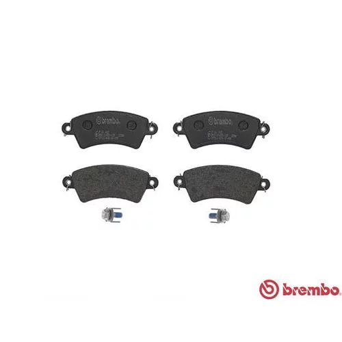 Sada brzdových platničiek kotúčovej brzdy P 61 065 /BREMBO/ - obr. 1