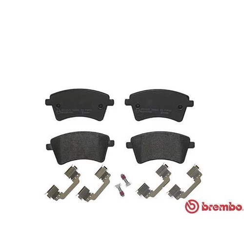 Sada brzdových platničiek kotúčovej brzdy P 68 044 /BREMBO/ - obr. 1