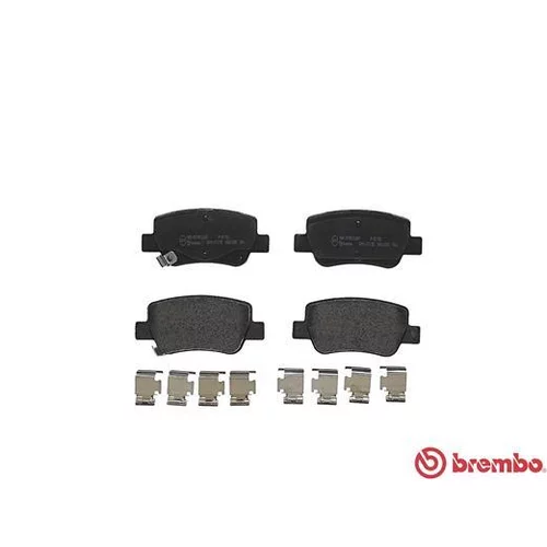 Sada brzdových platničiek kotúčovej brzdy P 83 112 /BREMBO/ - obr. 1
