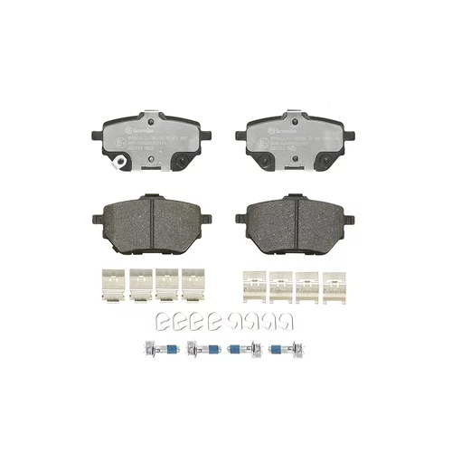 Sada brzdových platničiek kotúčovej brzdy P 83 182 /BREMBO/ - obr. 1