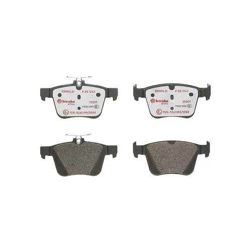 Sada brzdových platničiek kotúčovej brzdy P 85 124X /BREMBO/ - obr. 1
