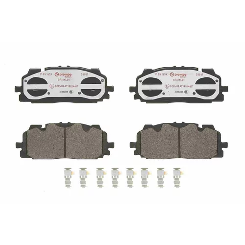 Sada brzdových platničiek kotúčovej brzdy P 85 165X /BREMBO/ - obr. 1