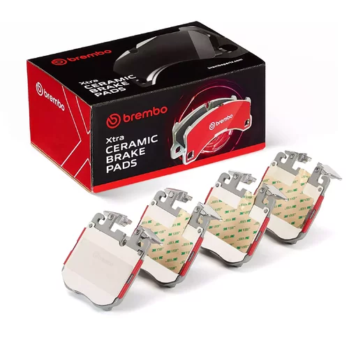 Sada brzdových platničiek kotúčovej brzdy BREMBO P06106NX