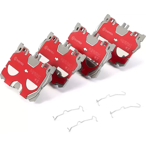 Sada brzdových platničiek kotúčovej brzdy P50139NX /BREMBO/ - obr. 1