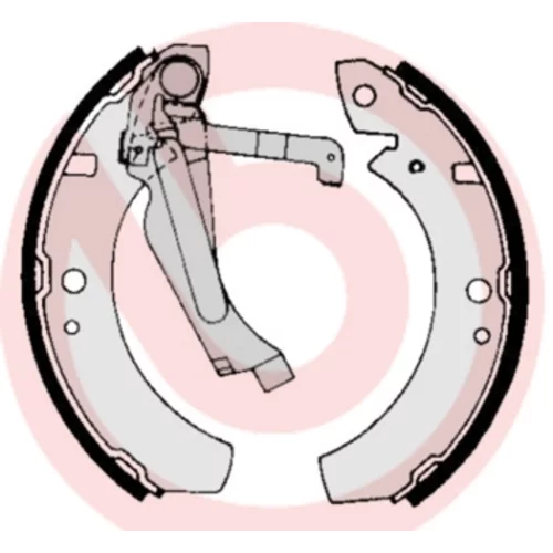 Sada brzdových čeľustí BREMBO S 85 506