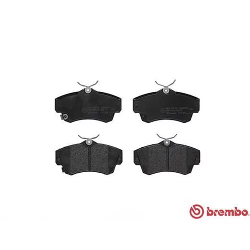 Sada brzdových platničiek kotúčovej brzdy P 11 012 /BREMBO/ - obr. 1