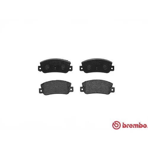 Sada brzdových platničiek kotúčovej brzdy P 23 032 /BREMBO/ - obr. 1