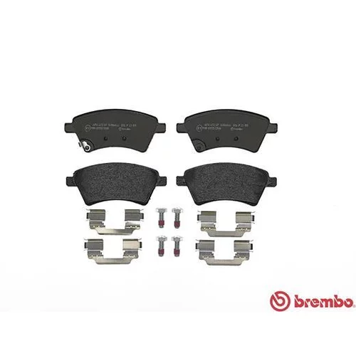 Sada brzdových platničiek kotúčovej brzdy P 23 105 /BREMBO/ - obr. 1