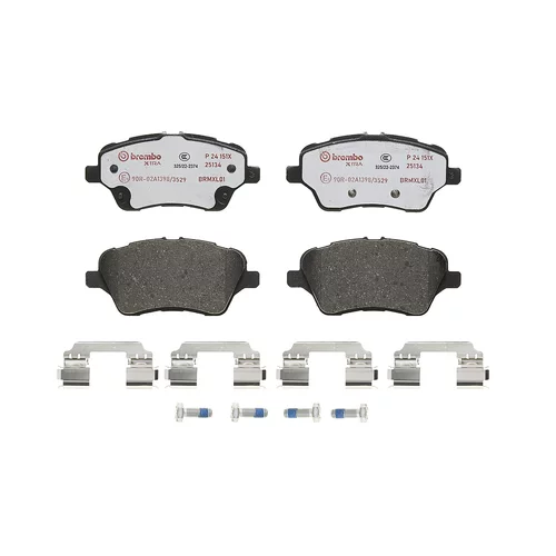 Sada brzdových platničiek kotúčovej brzdy P 24 151X /BREMBO/ - obr. 1