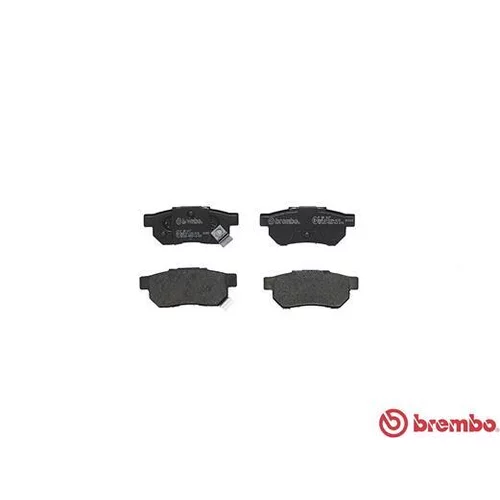 Sada brzdových platničiek kotúčovej brzdy P 28 017 /BREMBO/ - obr. 1