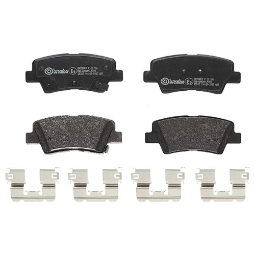 Sada brzdových platničiek kotúčovej brzdy P 30 106 /BREMBO/ - obr. 1