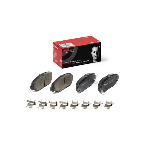 Sada brzdových platničiek kotúčovej brzdy P 37 025 /BREMBO/ - obr. 1