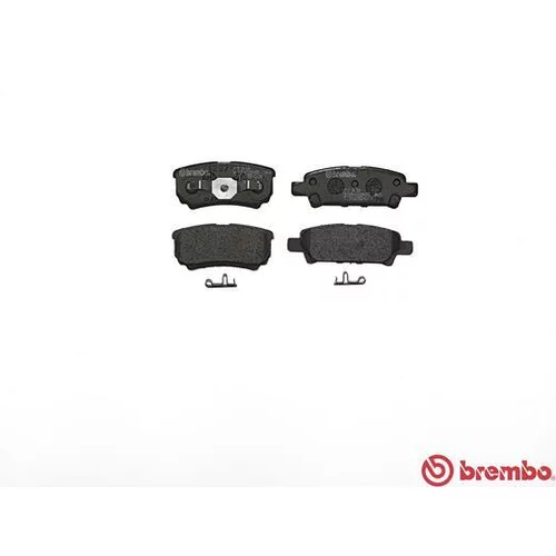 Sada brzdových platničiek kotúčovej brzdy P 54 034 /BREMBO/ - obr. 1