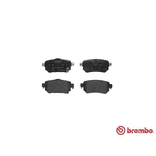 Sada brzdových platničiek kotúčovej brzdy P 56 098 /BREMBO/ - obr. 1
