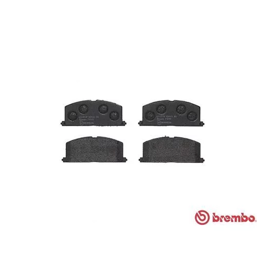 Sada brzdových platničiek kotúčovej brzdy P 83 011 /BREMBO/ - obr. 1