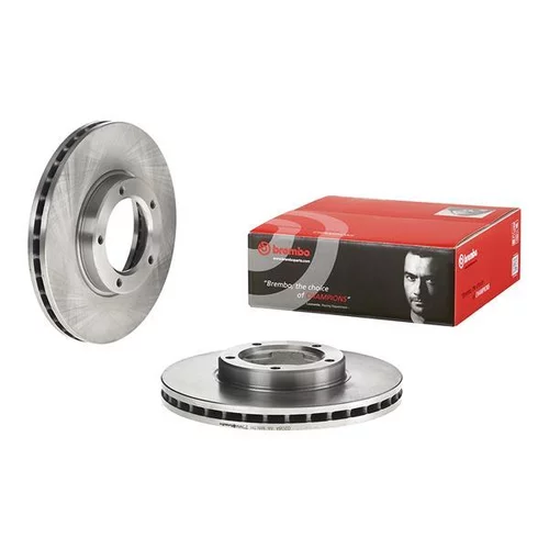Brzdový kotúč 09.6710.10 /BREMBO/ - obr. 1