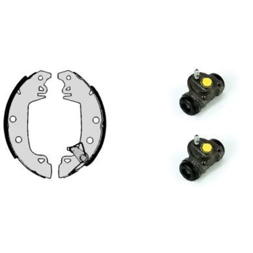 Sada brzdových čeľustí BREMBO H 61 021