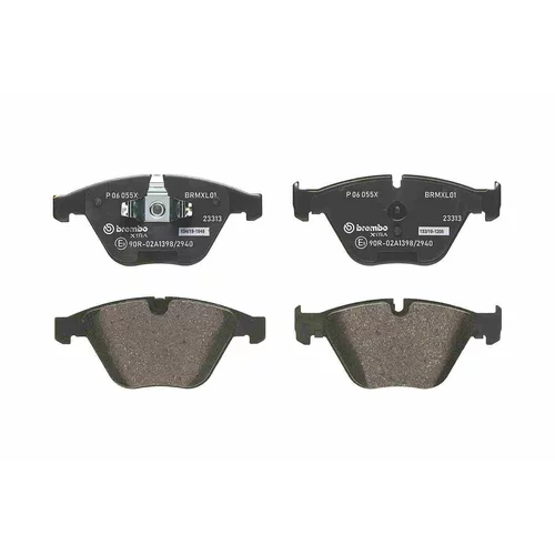 Sada brzdových platničiek kotúčovej brzdy P 06 055X /BREMBO/ - obr. 1