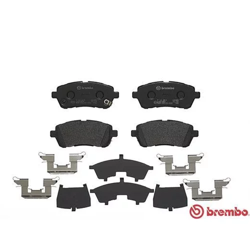 Sada brzdových platničiek kotúčovej brzdy P 16 013 /BREMBO/ - obr. 1