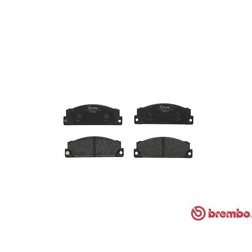 Sada brzdových platničiek kotúčovej brzdy P 23 005 /BREMBO/ - obr. 1