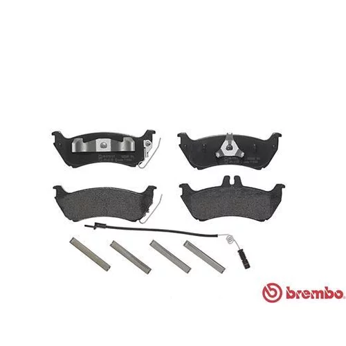 Sada brzdových platničiek kotúčovej brzdy P 50 044 /BREMBO/ - obr. 1