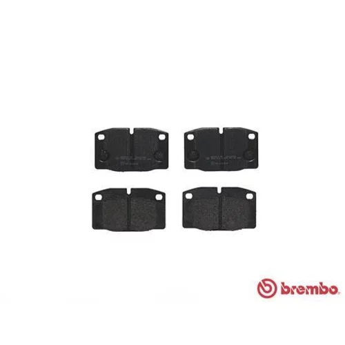 Sada brzdových platničiek kotúčovej brzdy P 59 005 /BREMBO/ - obr. 1
