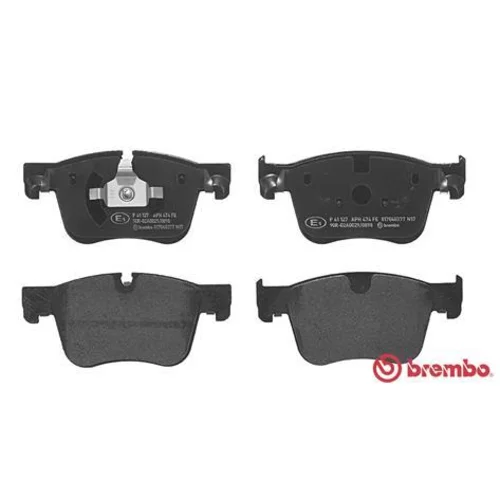 Sada brzdových platničiek kotúčovej brzdy P 61 127 /BREMBO/ - obr. 1