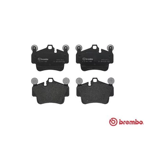 Sada brzdových platničiek kotúčovej brzdy P 65 015 /BREMBO/ - obr. 1