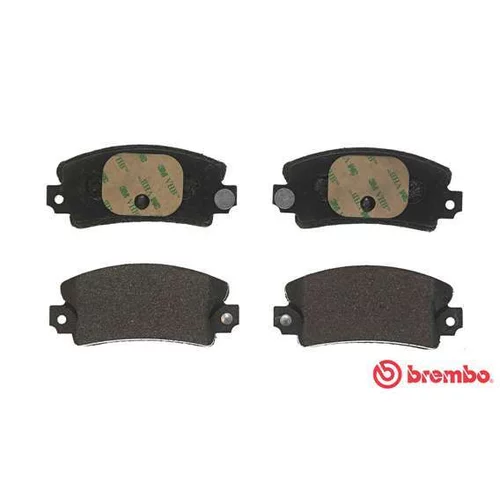 Sada brzdových platničiek kotúčovej brzdy P 68 002 /BREMBO/ - obr. 1