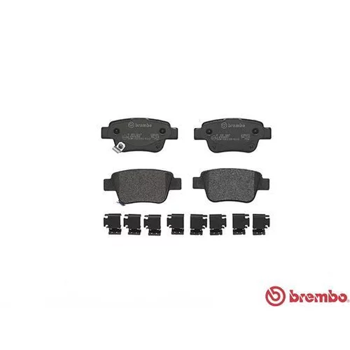 Sada brzdových platničiek kotúčovej brzdy P 83 047 /BREMBO/ - obr. 1