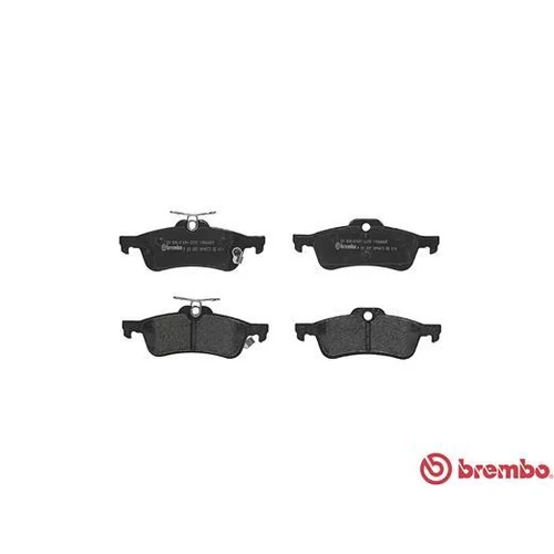 Sada brzdových platničiek kotúčovej brzdy P 83 087 /BREMBO/ - obr. 1