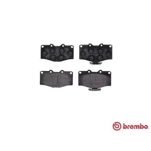 Sada brzdových platničiek kotúčovej brzdy P 83 095 /BREMBO/ - obr. 1