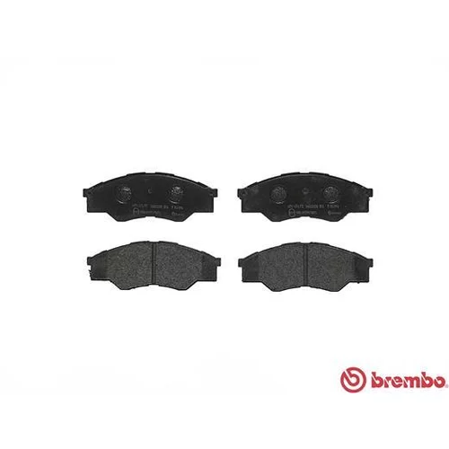 Sada brzdových platničiek kotúčovej brzdy P 83 096 /BREMBO/ - obr. 1