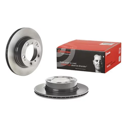 Brzdový kotúč 09.D580.11 /BREMBO/ - obr. 1