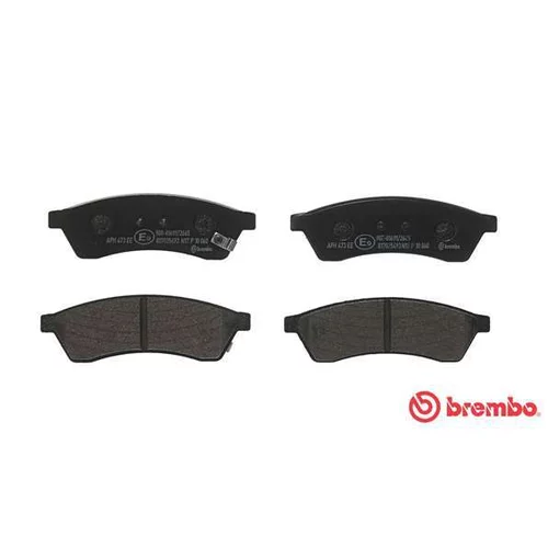 Sada brzdových platničiek kotúčovej brzdy P 10 060 /BREMBO/ - obr. 1